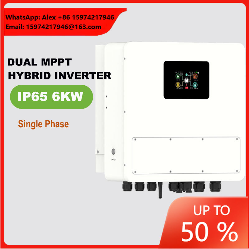 Off Grid Solar Inverter 48V 6000W - IP65 48V 6KW Tek Fazlı Düşük
