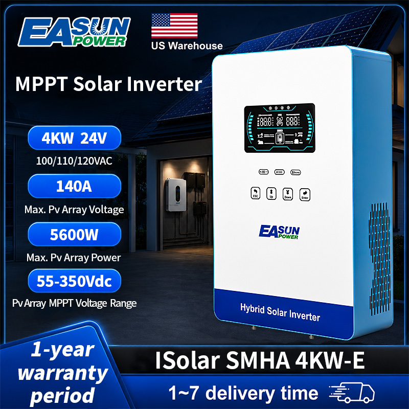 Grid Tie Inverter Limiter 2000W - EASUN POWER 4000W Güneş Enerjisi İnvertörü