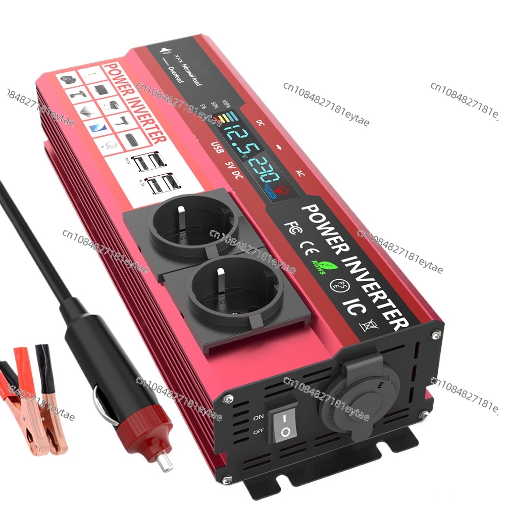 Power Inverter 12V 220V 4000W Continuous - 12V - 220V 4000W Tepe Güçlü