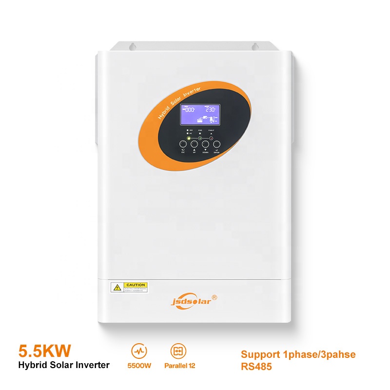 Hybrid Solar Inverter 5.5Kw Mppt 48V - 5.5Kw 5Kw Saf Sinüs Dalgası Mppt