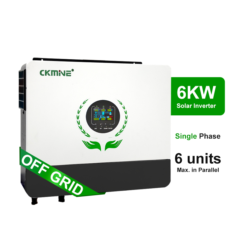 Off Grid Solar Inverter 48V 6000W - Kaliteli 6KW Hibrit Girişli Çift MPPT