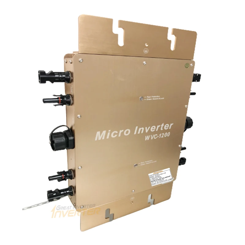 Micro Inverter 1400W Solar Grid Tie - 1400W Şebeke Bağlantı İnvertörü Su Geçirmez