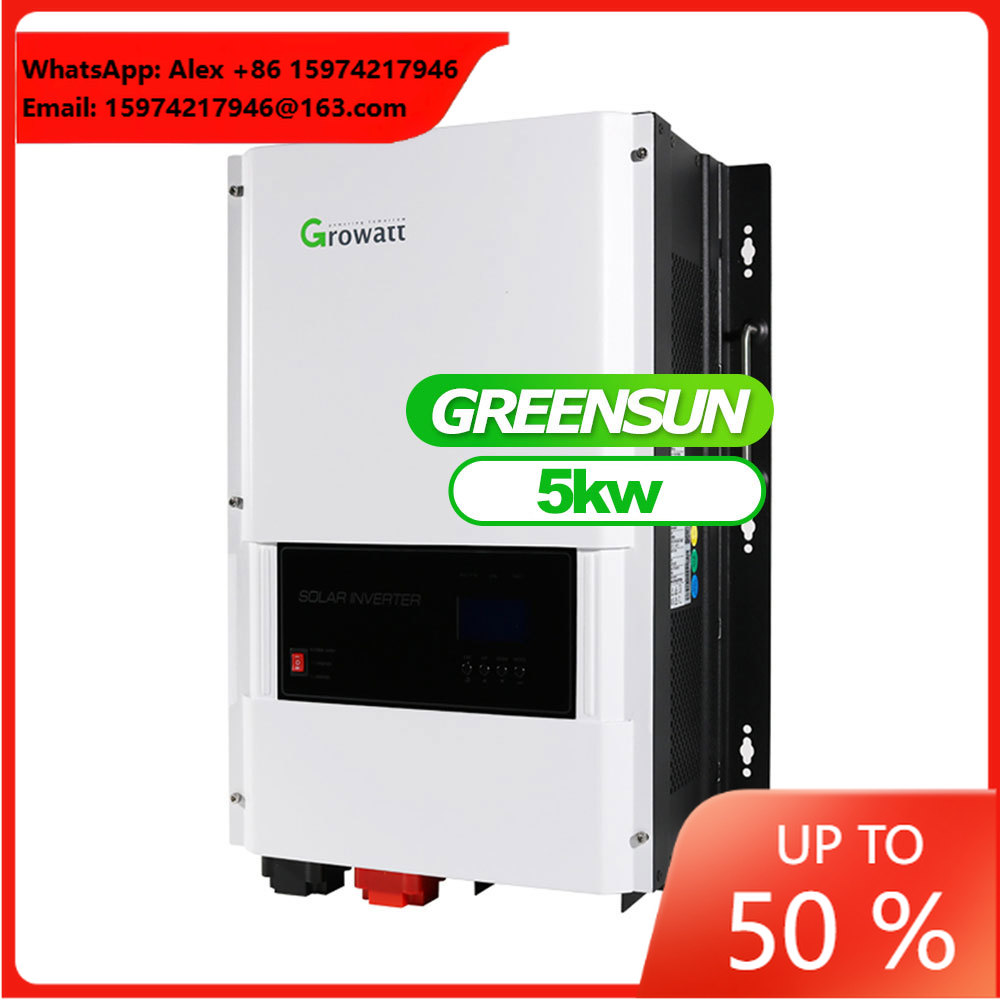 Off Grid Solar Inverter 48V 6000W - Growatt Hibrit İnverter Şebeke Dışı 12kw