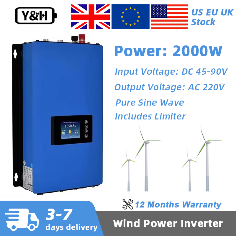 Y&H 2000W MPPT Rüzgar Enerjisi - Grid Tie Inverter Limiter 2000W incelemesi ve fiyatı