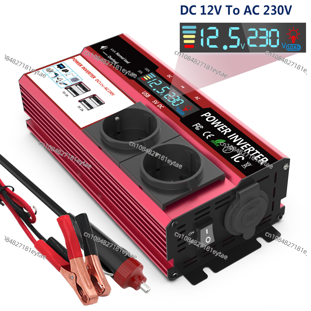 12V - 220V 4000W Tepe Güçlü İn - Power Inverter 12V 220V 4000W Continuous incelemesi ve fiyatı