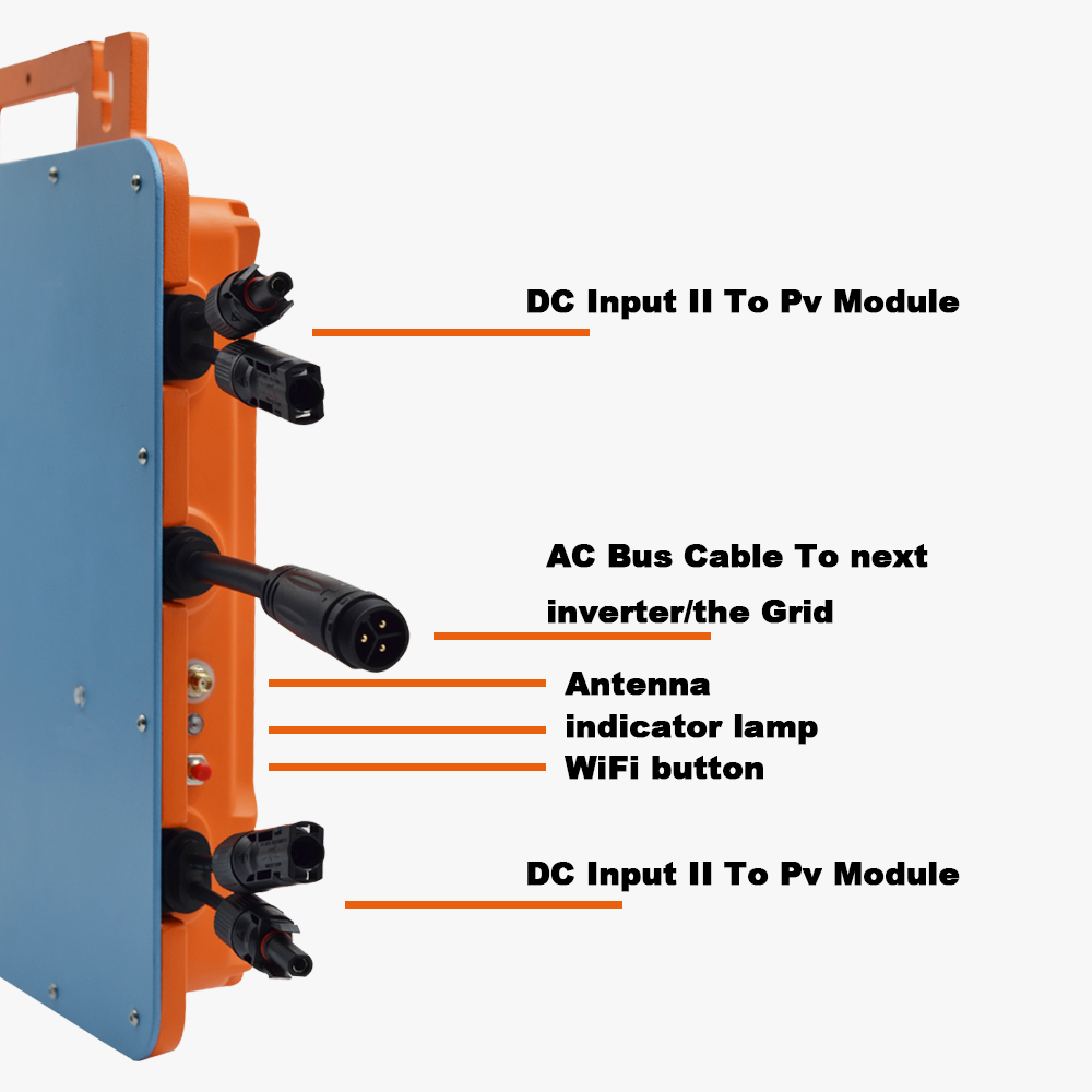 Siyah GT Döküm Alüminyum 1400W - Micro Inverter 1400W Solar Grid Tie incelemesi ve fiyatı