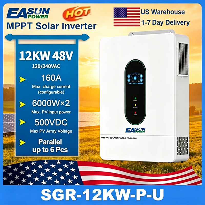 EASUN POWER 120V/110V 12KW hib - Grid Tie Inverter Limiter 2000W incelemesi ve fiyatı