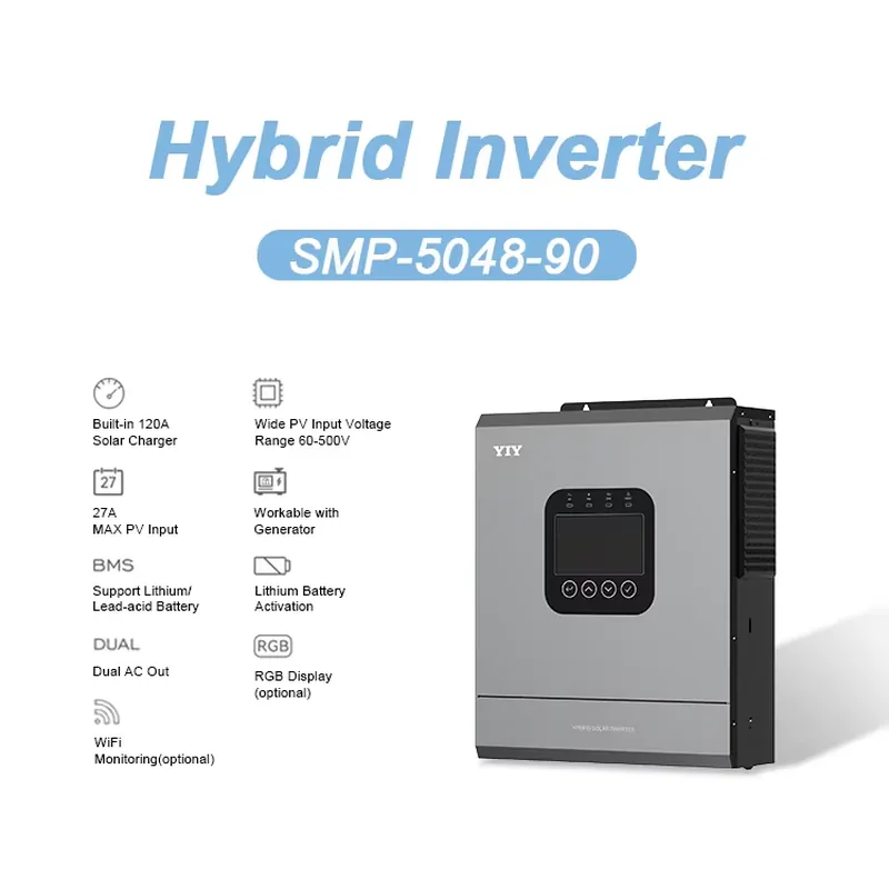 5Kw 6Kw 6.2Kw Şebeke Dışı MPPT - Off Grid Solar Inverter 48V 6000W incelemesi ve fiyatı