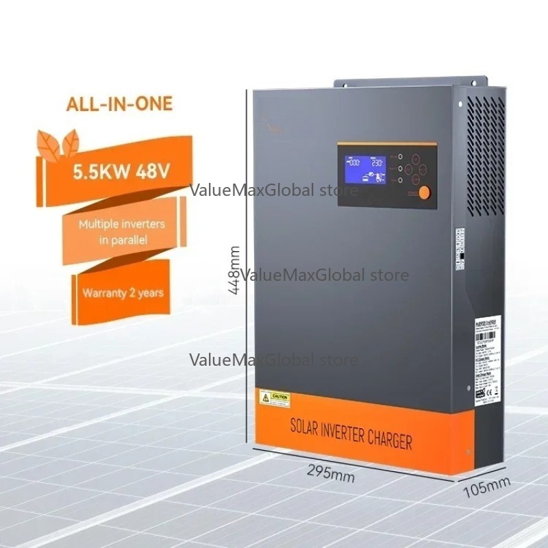 Fabrika çıkışlı 5.5KW 5.5KVA M - Hybrid Solar Inverter 5.5Kw Mppt 48V incelemesi ve fiyatı