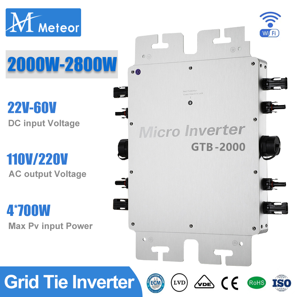 2000W 2400W 2800W mikro invert - Grid Tie Inverter Limiter 2000W incelemesi ve fiyatı