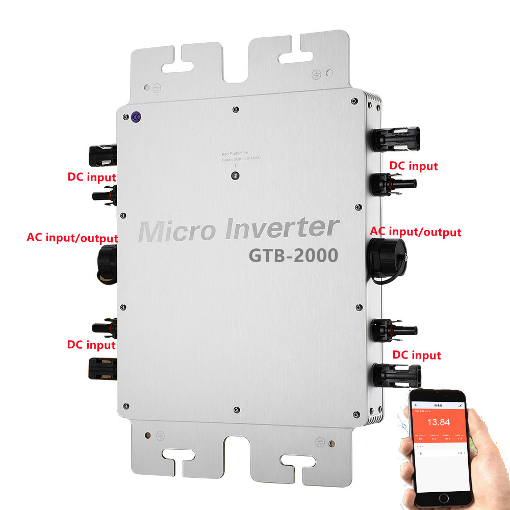 2000W 2400W 2800W mikro invert - Grid Tie Inverter Limiter 2000W incelemesi ve fiyatı