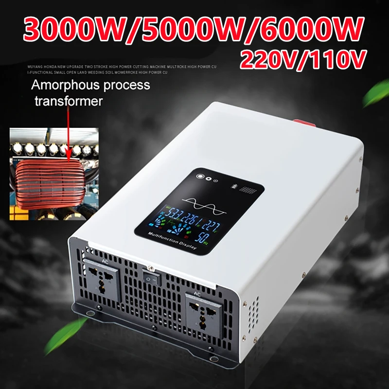 Invertör Saf Sinüs Dalgası 300 - Pure Sine Wave Inverter 5000W 48V 220V incelemesi ve fiyatı