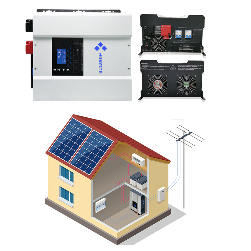 6000W 48V Hibrit Açık-Kapalı Ş - Off Grid Solar Inverter 48V 6000W incelemesi ve fiyatı