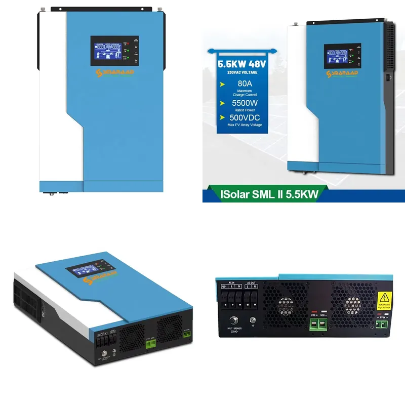 Güneş Enerjisi Kontrol Cihazı  - Hybrid Solar Inverter 5.5Kw Mppt 48V incelemesi ve fiyatı