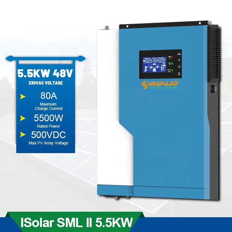 Güneş Enerjisi Kontrol Cihazı  - Hybrid Solar Inverter 5.5Kw Mppt 48V incelemesi ve fiyatı