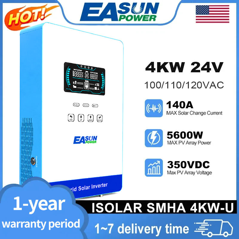 EASUN POWER 4000W 110V Şebeked - Grid Tie Inverter Limiter 2000W incelemesi ve fiyatı