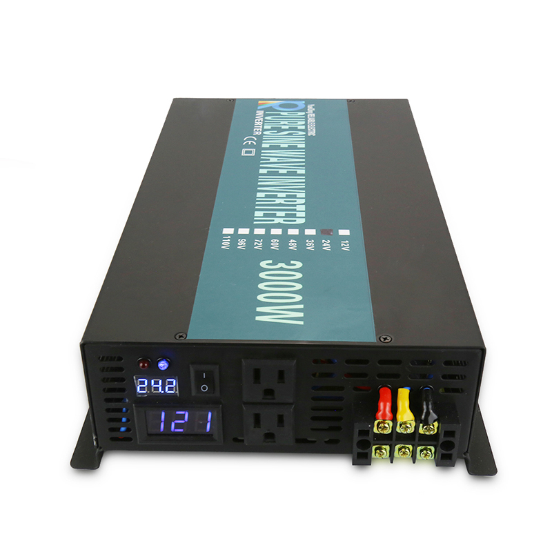 Saf Sinüs İnvertör 3000W Güneş - Inverter Pure Sine Wave 60Hz 120V 3000W incelemesi ve fiyatı