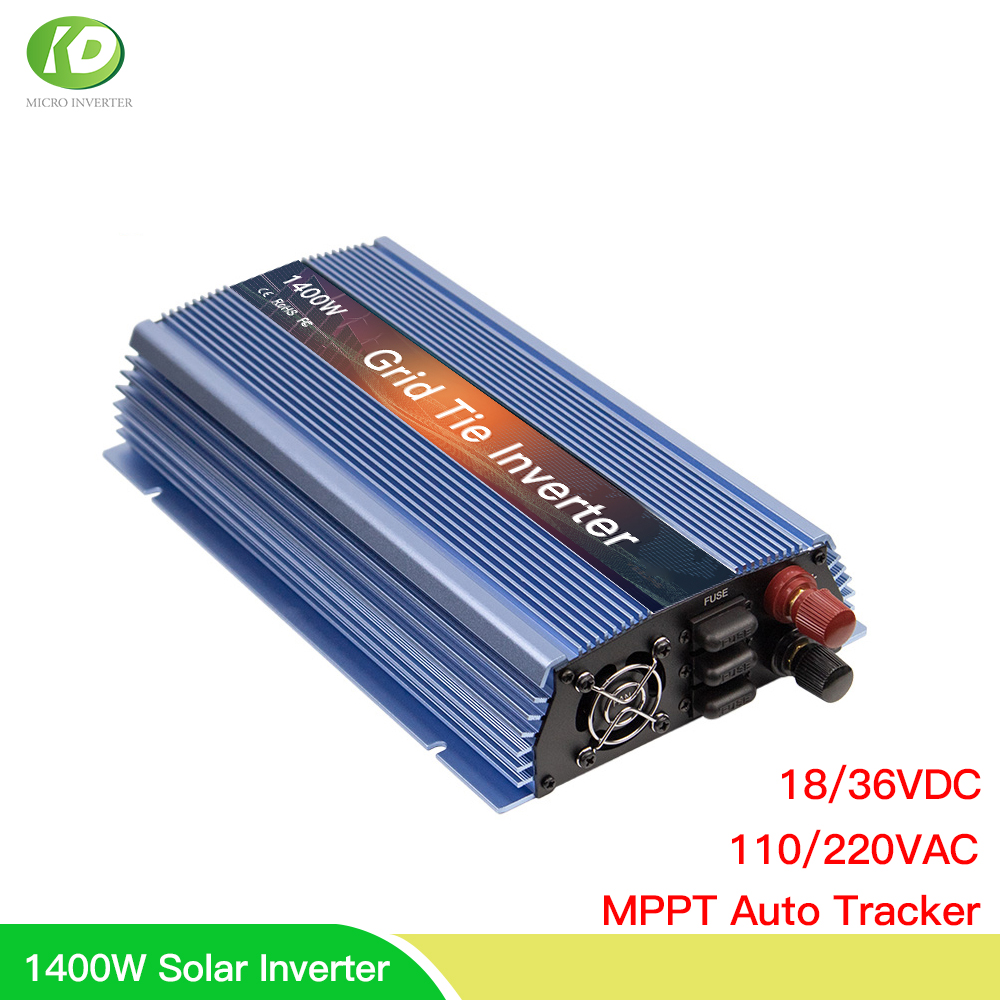 18V 24V 36V 1400W güneş şebeke - Micro Inverter 1400W Solar Grid Tie incelemesi ve fiyatı
