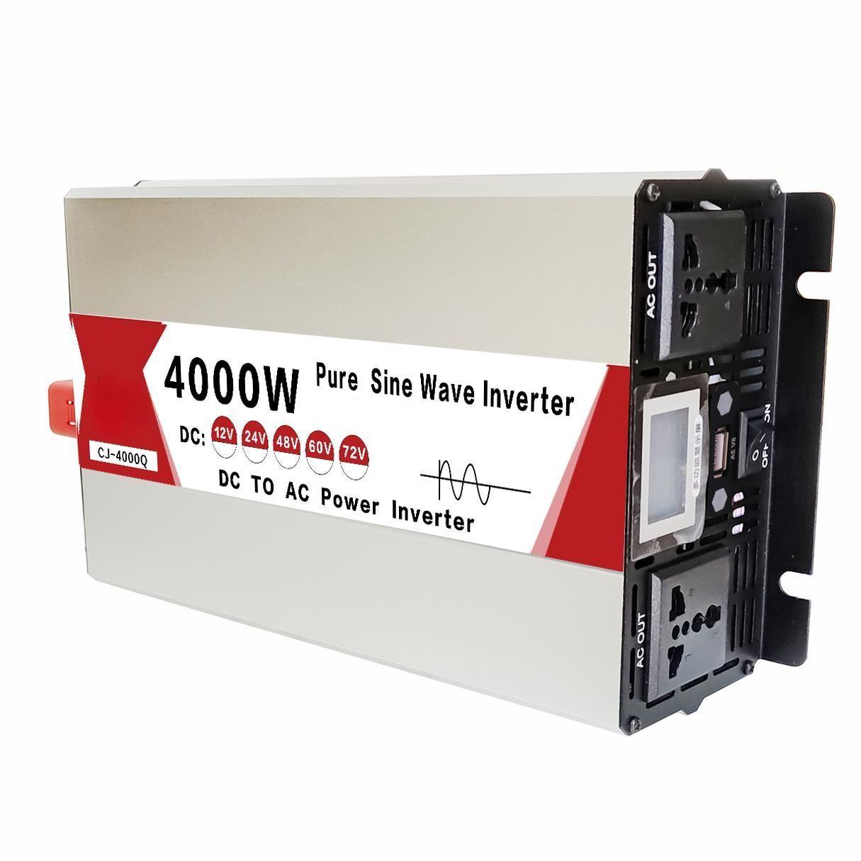 4000W/5000W/5500W/3000W Saf Si - Inverter Pure Sine Wave 60Hz 120V 3000W incelemesi ve fiyatı